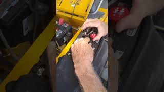 HOW TO FIX HUSTLER Zero turn mowerWONT START Just CLICKS the FIX SIMPLE [upl. by Blen]