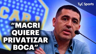 HABLÓ JUAN ROMÁN RIQUELEME ⚽ quotMACRI Y SU GENTE NO PUEDEN PISAR EL CLUB NUNCA MÁSquot 🔥 ELECCIONES BOCA [upl. by Meela]