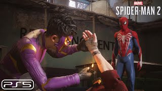 SpiderMan meets Wraith Yuri  Marvels SpiderMan 2 PS5 Gameplay  Gaming Brothers 360 [upl. by Hanoy]