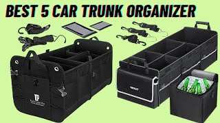 Best 5 Car Trunk Organizer 2023 Top Best 5 Car Trunk Organizer review Buying Guide [upl. by Lucie638]