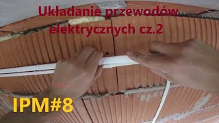 INSTALACJA PO MOJEMU 8 Układanie przewodów elektrycznych cz2 Rozwijak do kabli własnej produkcji [upl. by Demmy746]