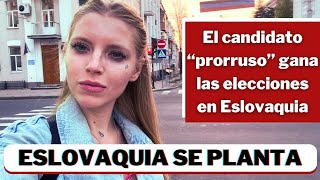 ESLOVAQUIA SE REBELA el candidato quotprorrusoquot gana las elecciones en Eslovaquia  liusivaya [upl. by Tehr97]