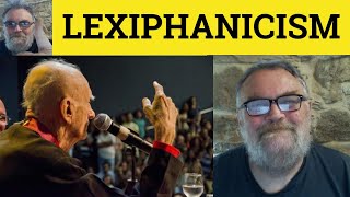 🔵 Lexiphanicism Meaning  Lexiphanical Examples  Lexiphanic Explained  Define Lexiphane  Formal [upl. by Lyrahc]