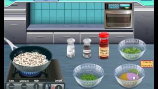 Sara cooking games Stuffed peppers online game [upl. by Verbenia]