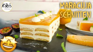 Solero Schnitten ohne Backen  Maracuja Split Schnitten  Solero Torte [upl. by Mcleroy]