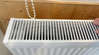 How to remove central heating radiator covers to clean behind [upl. by Irep]