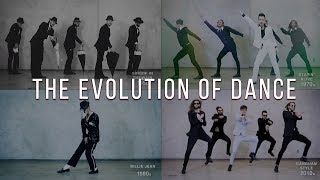 The Evolution of Dance  1950 to 2019  By Ricardo Walkers Crew [upl. by Xel]