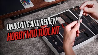 Hobby Mio Gunpla Tool Kit UNBOXING AND HANDSON REVIEW [upl. by Manda]