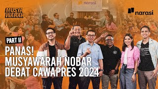 LIVE Part 2 Nobar Debat Cawapres 2024  Musyawarah [upl. by Yrtua]