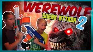 Werewolf Sneak Attack on Nerf Kids 2 [upl. by Murtagh]