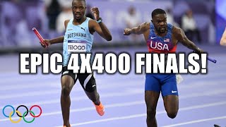 NO FREAKING WAY  Letsile Tebogo amp Rai Benjamin Throw Down Historic Splits In Epic 4x400 Relay [upl. by Soulier]