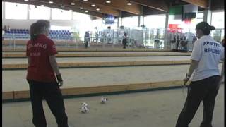 Hungary vs Germany part 4 World Bocce Championship Rome Italy [upl. by Eamaj]