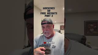 Free weights vs machines for building muscle Part 2 over50 over50fitness [upl. by Cherey]