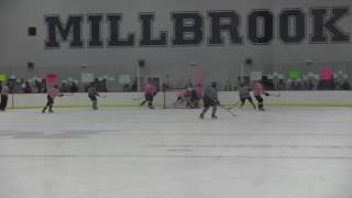 Millbrook v Kent Boys Varsity Hockey 20170109 Period 1 [upl. by Eirrahs486]