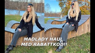 Madlady haul med rabattkod [upl. by Seessel]