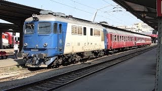 Romanian trains at Bucharest Gara De Nord [upl. by Schrader156]