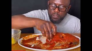 PEPPER SOUP WITH STARCH AND TILAPIA FISH [upl. by Jemimah]