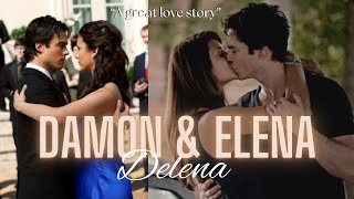 The Story Of Damon amp Elena TVD [upl. by Willner]