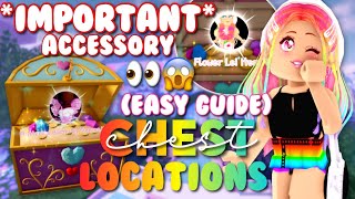 FREE ACCESSORIES THAT YOU NEED 😱 CHEST LOCATIONS [upl. by Ynohtnakram497]