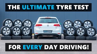 12 of the BEST car tyres for every day driving tested and reviewed [upl. by Dickens538]