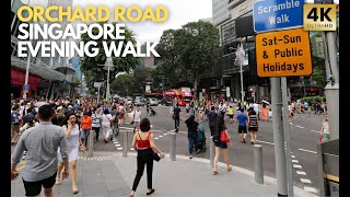 Singapore Orchard Road Tour  Orchard Road  Singapore Orchard Street Walkig Tour 2024 [upl. by Nirtiac241]