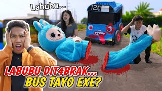 LABUBU DITABR4K BUS TAYO SAMPE PAT4H JADI BEGINI BIAN SEDIH😭  Mikael TubeHD [upl. by Garvey]