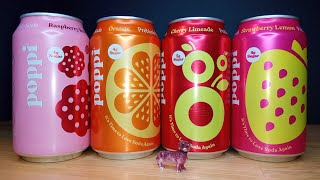 Unboxin Doxin  Poppi Prebiotic Soda 4 Flavors [upl. by Enilreug]