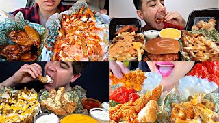 BEST WINGSTOP MUKBANG [upl. by Frere]