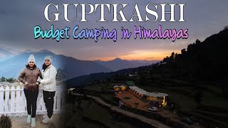 Camp Stay in Winters  Guptkashi Uttarakhand  Beautiful Triveni Sangam Kalimath  Mount Abode 2 [upl. by Roxy]