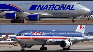 HD Airliners Jumbo Jet Landings and Airport Action  Planespotting Chicago OHare [upl. by Nodyarg919]