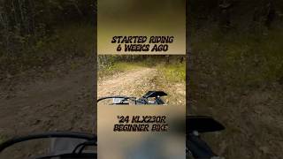 ‘24 KLX230R Slick Singletrack TwinLakes WaterValley TrailRiding MX BeginnerDirtBike kawaski [upl. by Kremer45]