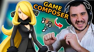 Game Composer Reacts to APPROACHING CHAMPION CYNTHIA from POKÉMON BDSP [upl. by Lancelot]