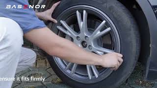 StepbyStep Guide Installing BASENORs Tesla Model Y Rim Protectors for Ultimate Wheel Care [upl. by Deva305]