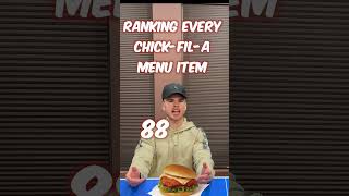 Ranking Every Item from ChickFila Part 1 [upl. by Devaj15]