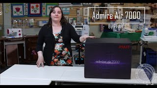 New Pfaff Admire Air 7000 coverlock serger unboxing [upl. by Fabi]