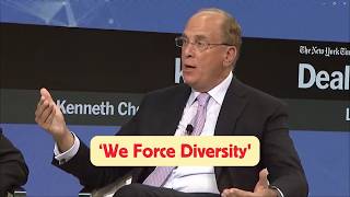 Larry Fink on Forcing Diversity in Companies [upl. by Waddle]