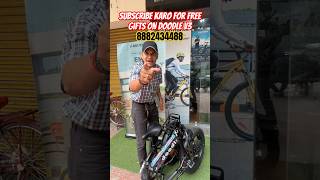 Bike ke features Folding Cycle mein electricbicycle fcycle folding ebike doodle emotorad [upl. by Motch]