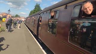 here is br green class 40106 brings in the train from bridgenorth [upl. by Abibah]