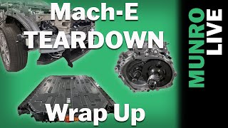 MachE Teardown Wrap Up [upl. by Avek]