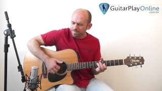 While my guitar gently weeps Beatles  Acoustic Guitar Solo Cover Violão Fingerstyle [upl. by Eibrab355]