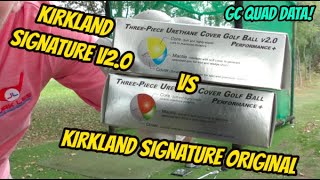 KIRKLAND SIGNATURE V20 BALLS VS ORIGINAL KIRKLAND SIGNATURE BALLS [upl. by Matronna601]