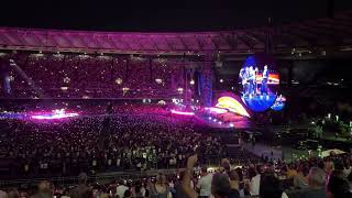 Coldplay  Viva La Vida Music of The Spheres World Tour Live in Rome  Stadio Olimpico 16072024 [upl. by Robby696]