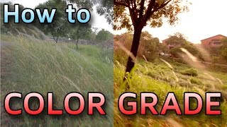 How to Color Grade Video Footage [upl. by Salinas931]