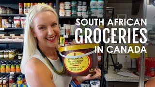 South African Groceries in Canada  South African Food [upl. by Ninerb766]