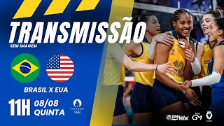 PARIS24 BRASIL X ESTADOS UNIDOS AO VIVO [upl. by Conlen]