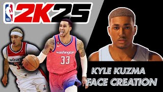 🚨KOOL KUZMA🚨 KYLE KUZMA FACE CREATION NBA 2k25 [upl. by Alekin615]