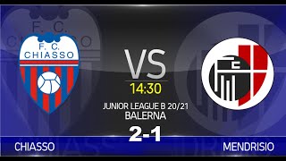 Chiasso VS Mendrisio Junior League B 2021 [upl. by Mitchell]