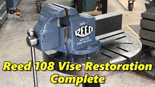 SNS 255 Reed 108 Vise Restoration [upl. by Kinnard90]