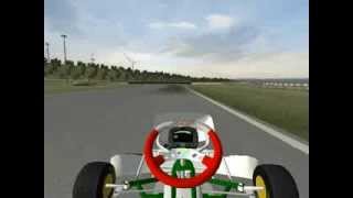 Karting Campillos Show lap [upl. by Eilsew]