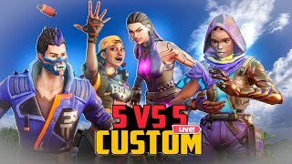 Aaj 5v5 Custom Ho Jaye Valorant [upl. by Jd]